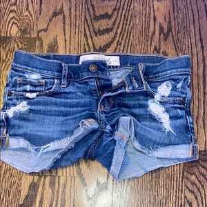 Jean shorts